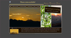 Desktop Screenshot of goldenmountainhomes.com